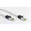 Sieťový kábel Goobay CAT 8.1 patch kábel RJ-45 Cat8.1 1m biely