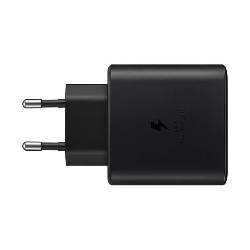 Samsung EP-TA845 smartfón čierny AC rýchle nabíjanie interiér