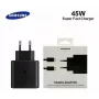 Samsung EP-TA845 smartfón čierny AC rýchle nabíjanie interiér