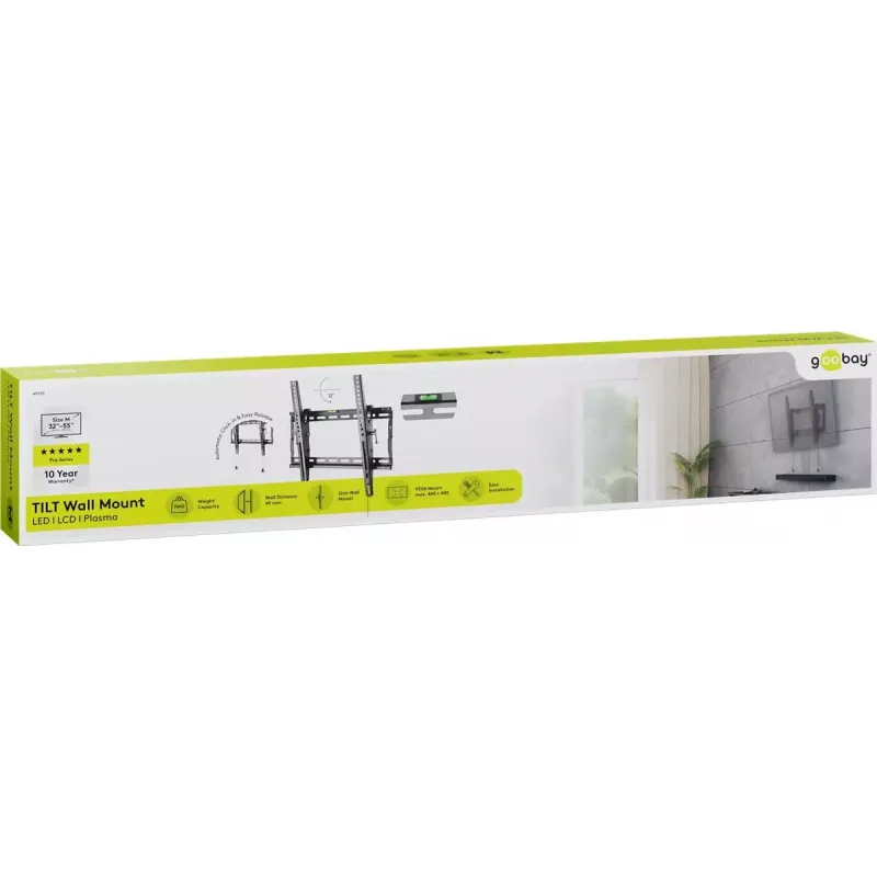 TV nástenný držiak Goobay 49909 139,7 cm (55
