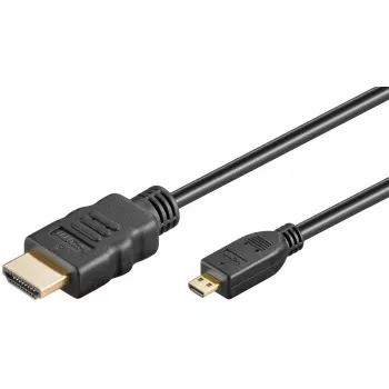 HDMI kábel Goobay High Speed Micro 4K @ 60 Hz 1,5 m
