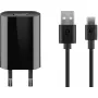 Nabíjačková sada Goobay USB-C 5W s káblom 1 m čierna