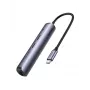 Ugreen 10919 notebooková dokovacia stanica/replikátor portov káblový USB 3.2 Gen 1 (3.1 Gen 1) Type-C sivá