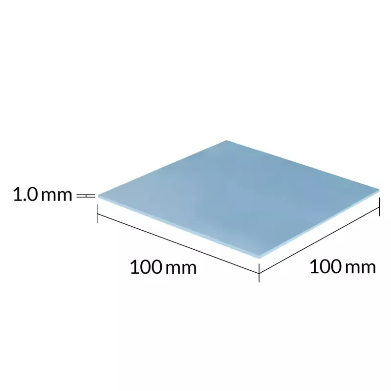 ARCTIC TP-3 Premium Performance teplovodivá podložka 100 x 100 mm, 1 mm