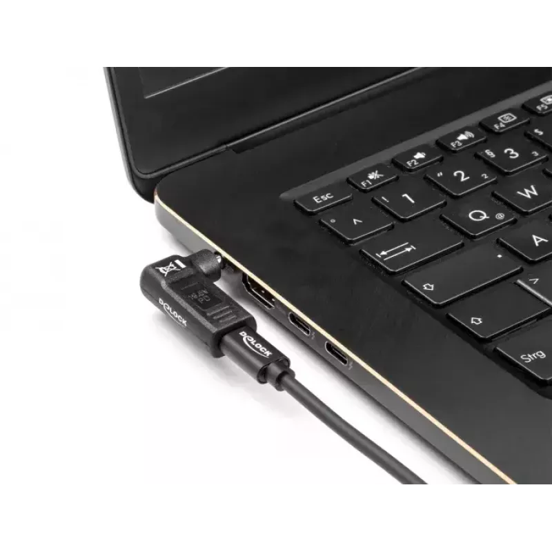 Laptop Power Tip DeLOCK 60011 USB-C na 5,5 x 2,5 mm adaptér 19V 3A