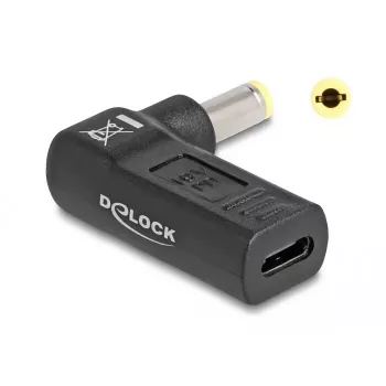 Laptop Power Tip DeLOCK 60011 USB-C na 5,5 x 2,5 mm adaptér 19V 3A