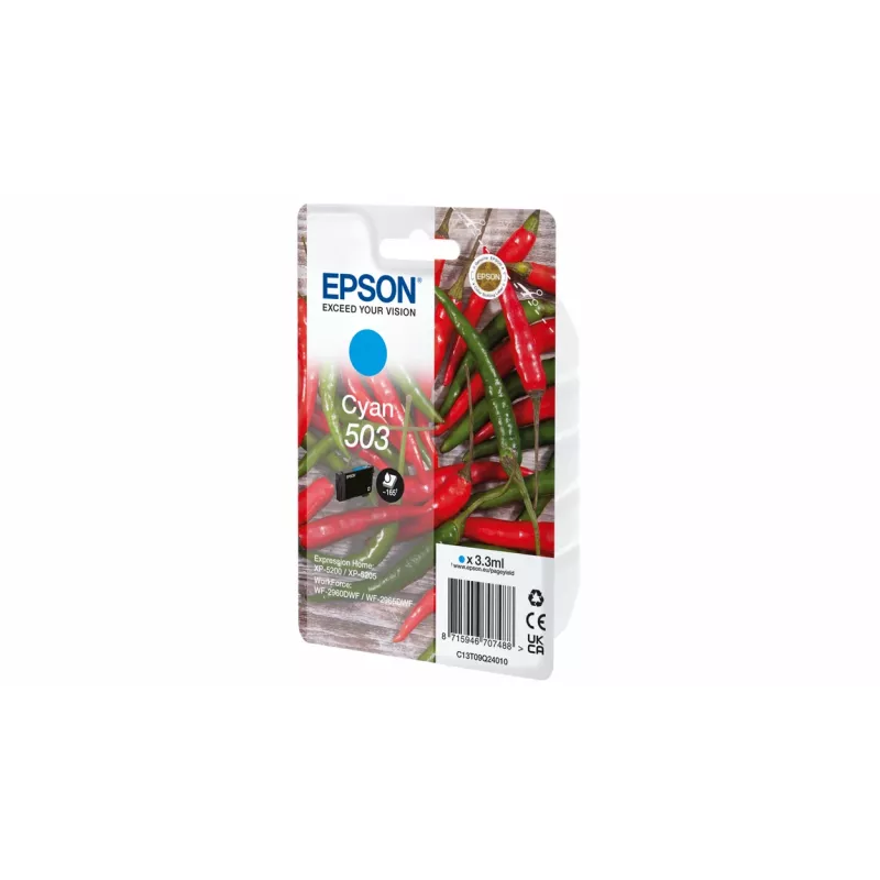Epson 503 atramentová kazeta 1 ks originálna štandardná modrá