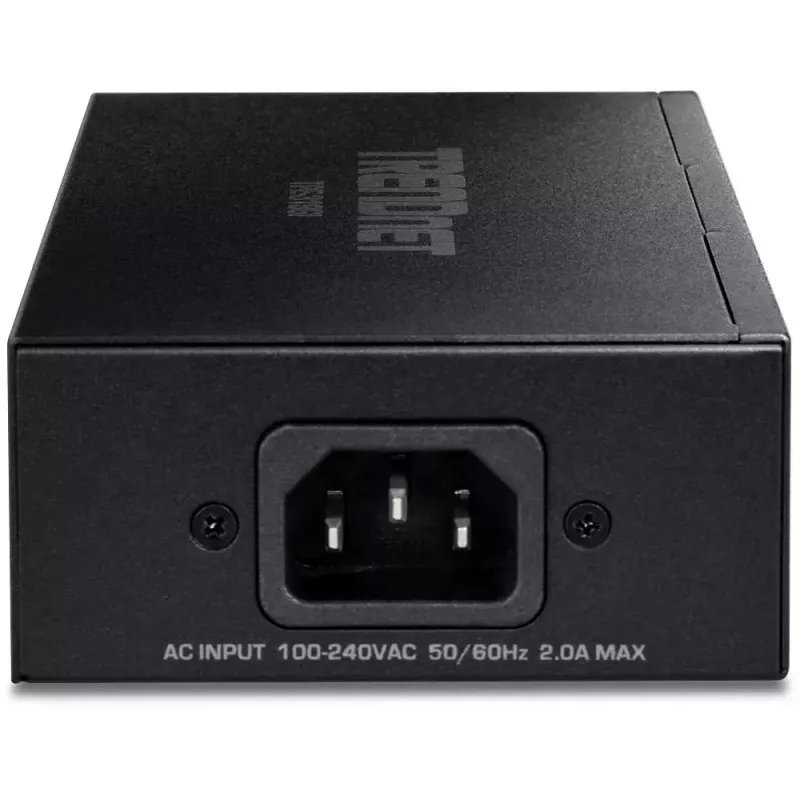 Trendnet TPE-319GI 10G PoE++ injektor 10 Gigabit Ethernet čierna