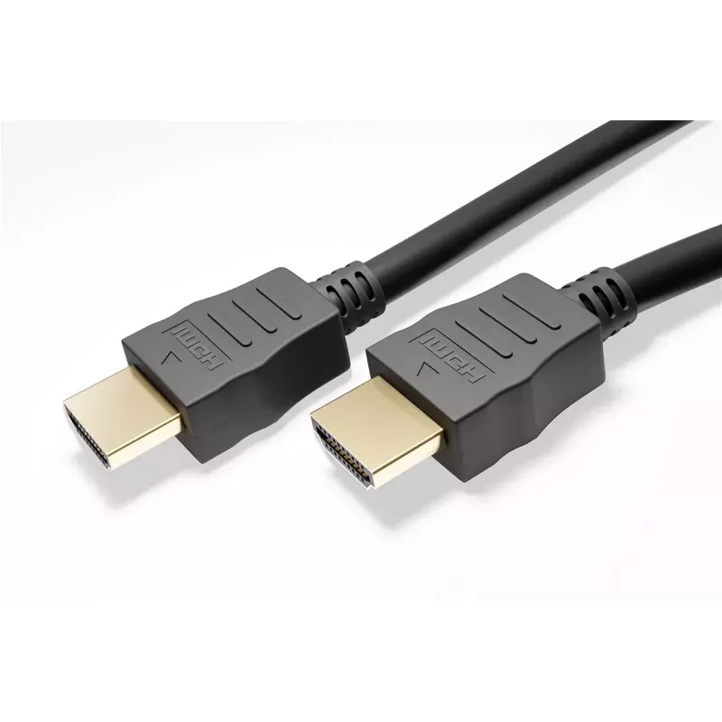 Goobay High Speed HDMI kábel s Ethernetom 1 m 18 Gbit/s čierny