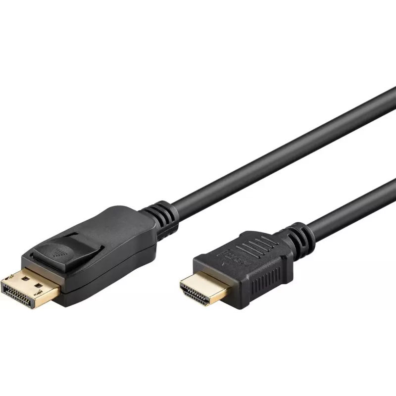 Goobay adaptérový kábel DisplayPort na HDMI 1 m DisplayPort HDMI Type-A