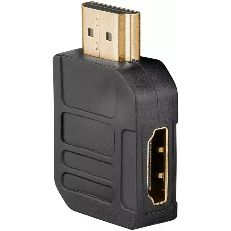 Goobay HDMI video kábel adaptér Type-A štandard čierny 65745