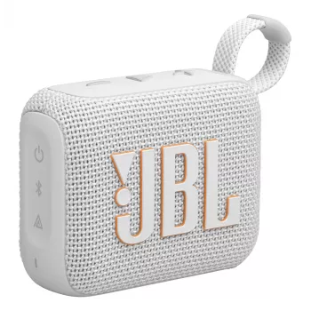 JBL Go 4 mono prenosný reproduktor biely 4,2 W