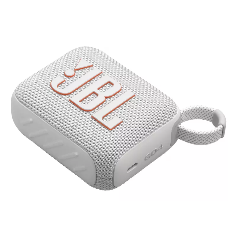 JBL Go 4 mono prenosný reproduktor biely 4,2 W