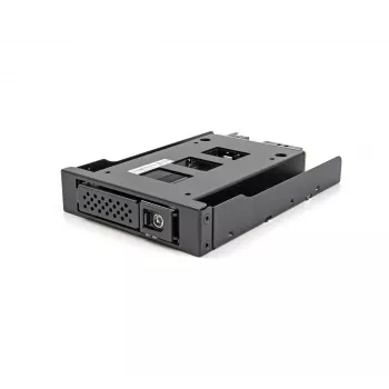 Montážny rám DeLOCK 3,5 palca kovový montážny rám pre slim Bay Mobile Rack čierny