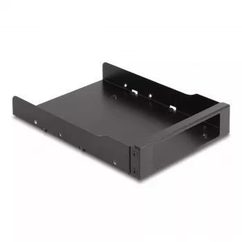 Montážny rám DeLOCK 3,5 palca kovový montážny rám pre slim Bay Mobile Rack čierny
