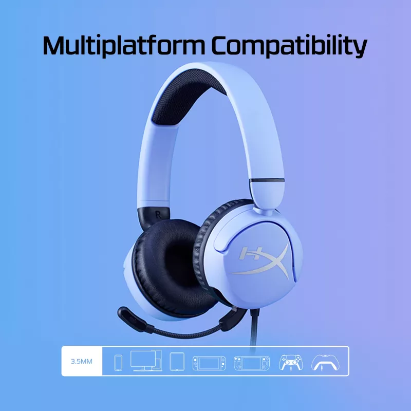 HyperX Cloud Mini - herný headset (levanduľová)