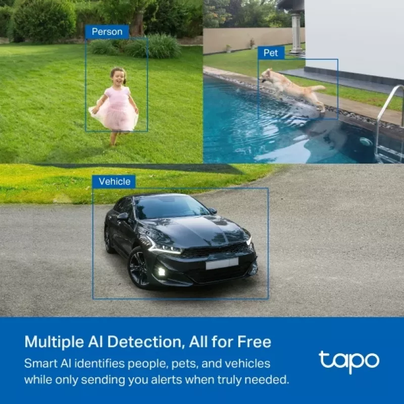 IP bezpečnostná kamera TP-Link Tapo C425 KIT bezdrôtová exteriérová