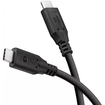 USB kábel Goobay 74698 USB 3.2 Gen 1 0,5 m USB-C čierna