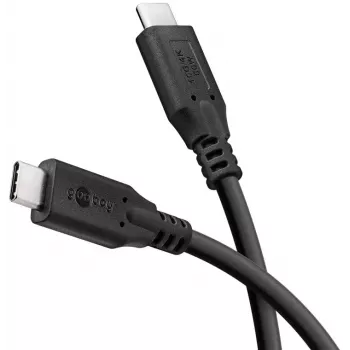 USB kábel Goobay 74204 USB 3.2 Gen 1 0,5 m USB-C čierna