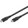 Goobay USB kábel USB 3.2 Gen 1 3 m USB-C čierny