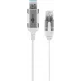 Sieťový kábel Goobay 74380 USB 3.0 Type-A RJ45 3 m biely