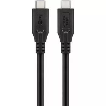 USB kábel Goobay 74184 USB4 Gen 2x2 1,5 m USB-C čierny