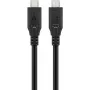 USB kábel Goobay 74184 USB4 Gen 2x2 1,5 m USB-C čierny