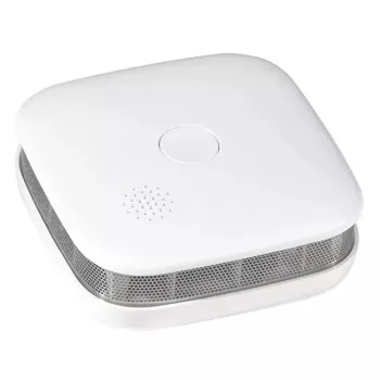 Detektor dymu LOGILINK SC0018 — fotoelektrická reflexia, bezdrôtový, na batérie, 10-ročná batéria, 76×28,5 mm