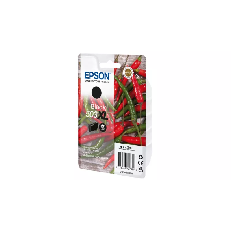 Epson 503XL atramentová kazeta 1 ks originálna High (XL) výdrž čierna