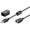 USB kábel Goobay 93284 USB 2.0 2 m USB A čierny