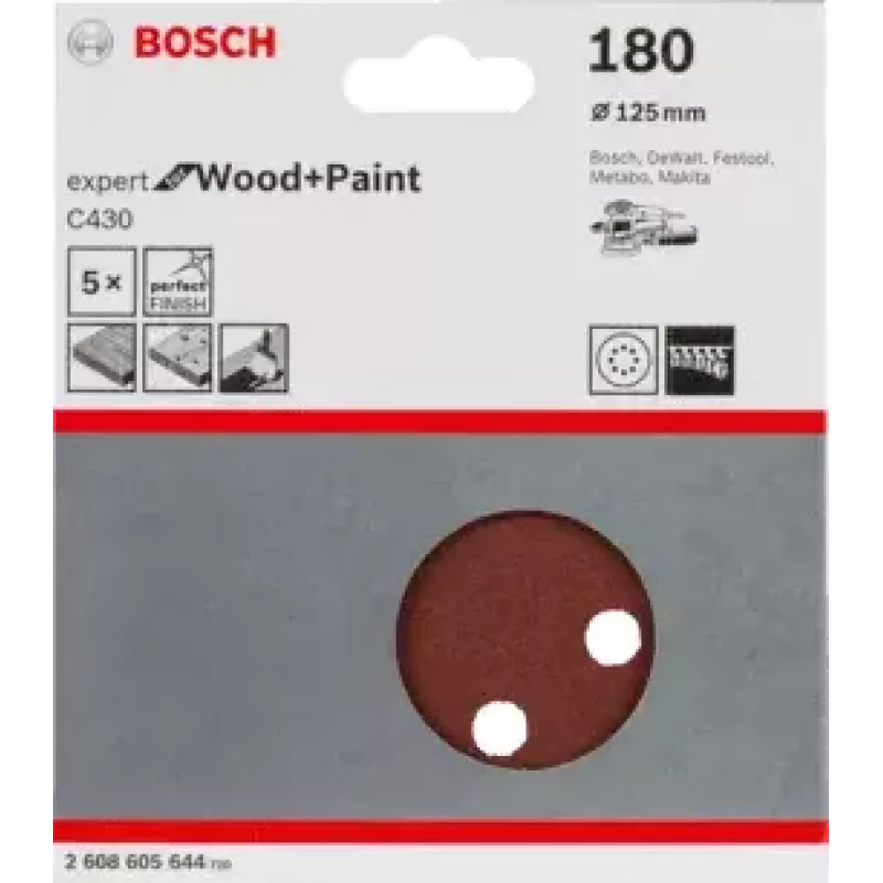 Brúsne kotúče Bosch C430 Expert na drevo a lak