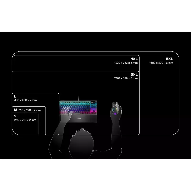 Podložka pod myš Steelseries QcK Gaming