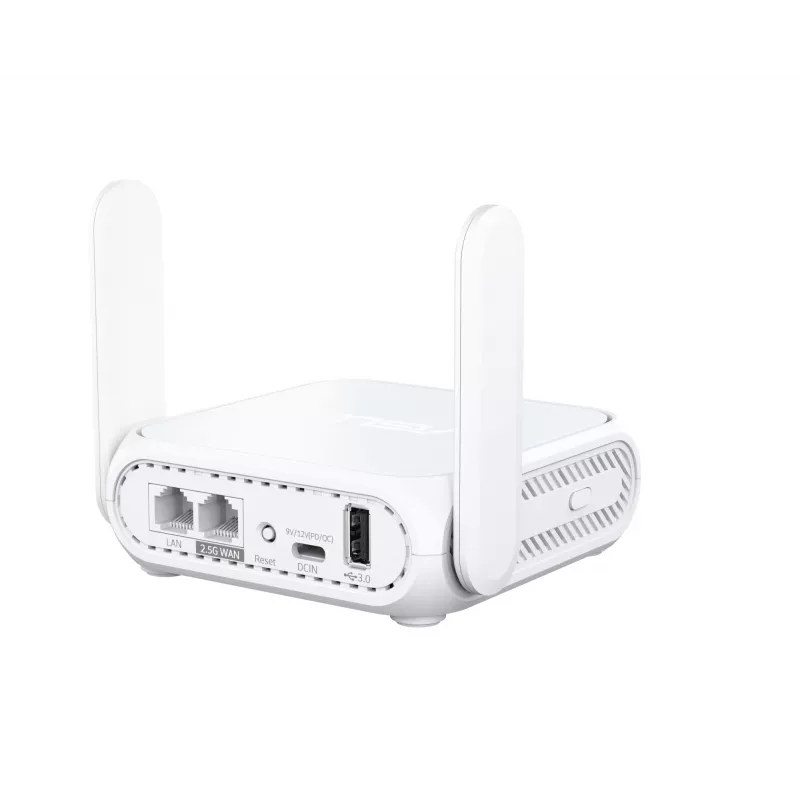 ASUS RT-BE58 Go bezdrôtový router 2,5 Gigabit Ethernet dvojpásmový (2,4 GHz / 5 GHz) biely