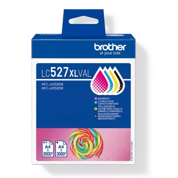 Kartuša Brother LC-527XLVAL multipack MFCJ4350DW/4550DW farba