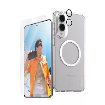 Sada ochrany displeja PanzerGlass CARE Flagship pre Samsung S25 Edge – 3-in-1 sada