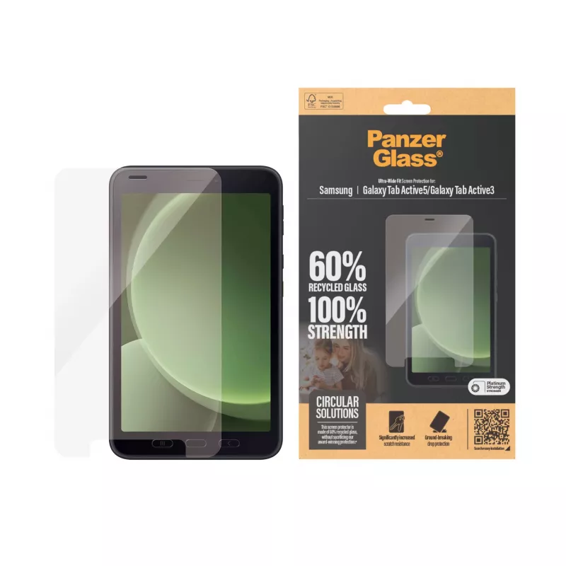 PanzerGlass® ochrana displeja Samsung Galaxy Tab Active5 | Active3 | Ultra-Wide Fit