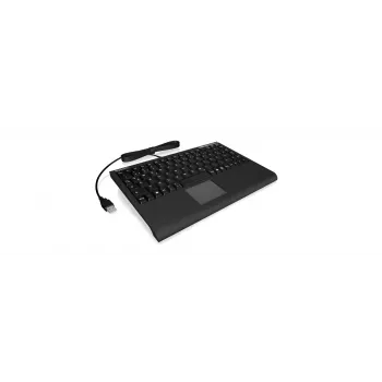 KeySonic ACK-540U+ (UK) klávesnica kancelária USB QWERTY UK angličtina čierna
