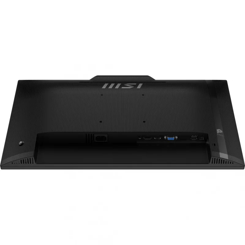MSI PRO MP242PMGDE monitor 23,8 palca (60,5 cm), Full HD 1920x1080, IPS, 120 Hz, 1 ms, webkamera, mikrofón, USB rozbočovač, HDMI, DP, VGA, čierny
