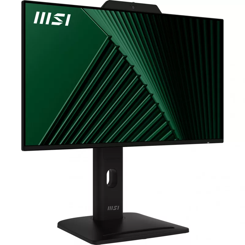 MSI PRO MP242PMGDE monitor 23,8 palca (60,5 cm), Full HD 1920x1080, IPS, 120 Hz, 1 ms, webkamera, mikrofón, USB rozbočovač, HDMI, DP, VGA, čierny
