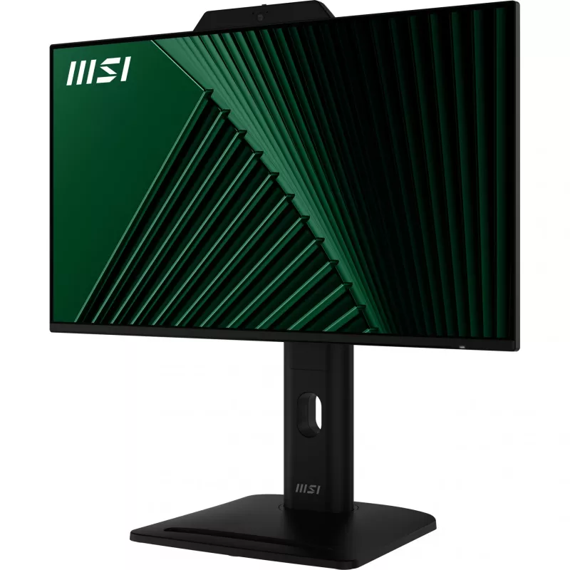 MSI PRO MP242PMGDE monitor 23,8 palca (60,5 cm), Full HD 1920x1080, IPS, 120 Hz, 1 ms, webkamera, mikrofón, USB rozbočovač, HDMI, DP, VGA, čierny