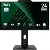 MSI PRO MP242PMGDE monitor 23,8 palca (60,5 cm), Full HD 1920x1080, IPS, 120 Hz, 1 ms, webkamera, mikrofón, USB rozbočovač, HDMI, DP, VGA, čierny