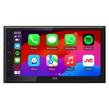 JVC KW-M695DBW Autorádio čierne Wi-Fi 200 W Bluetooth