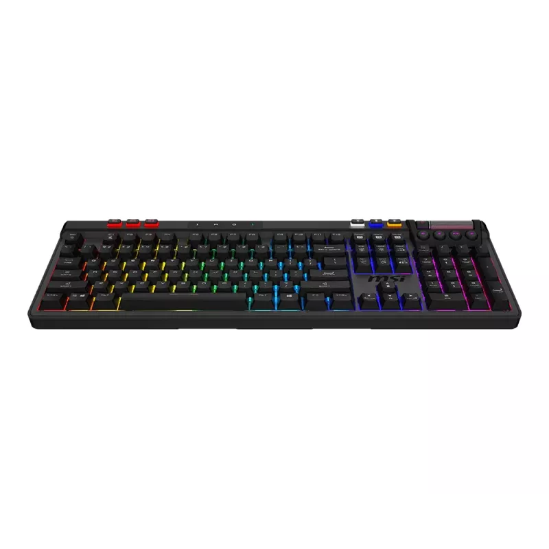 MSI Strike Pro Bezdrôtová tichá mechanická herná klávesnica, rozloženie DE (QWERTZ), čierna