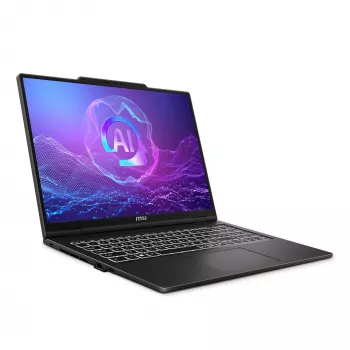 Notebook MSI VenturePro A16 AI+ A3HWEG-003DE — AMD Ryzen AI 7 350, 16 palcov 2K (2048×1280), 16 GB DDR5, 1 TB SSD, NVIDIA GeForce RTX 5050, Windows 11 Home, sivý