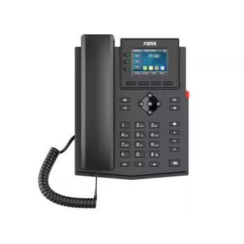 IP telefón Fanvil X303-2 čierny 4 linky LCD káblový slúchadlo