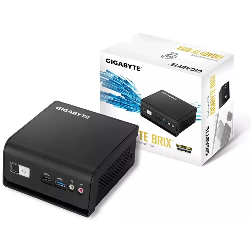 Gigabyte BRIX GB-BLPD-5005R Intel Pentium J5005 barebone mini PC
