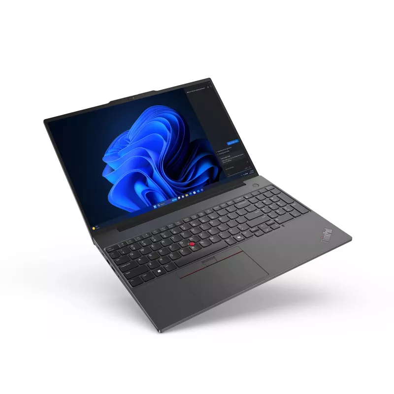 Lenovo ThinkPad E16 Gen 2 (Intel) Intel Core Ultra 7 155H Laptop 40,6 cm (16 palcov) WUXGA 32 GB DDR5-SDRAM 1 TB SSD Wi-Fi 6E (802.11ax) Windows 11 Pro nemecký čierny