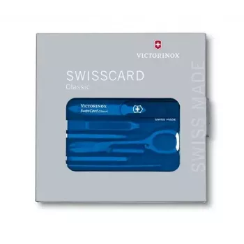 SwissCard Classic Victorinox modrá
