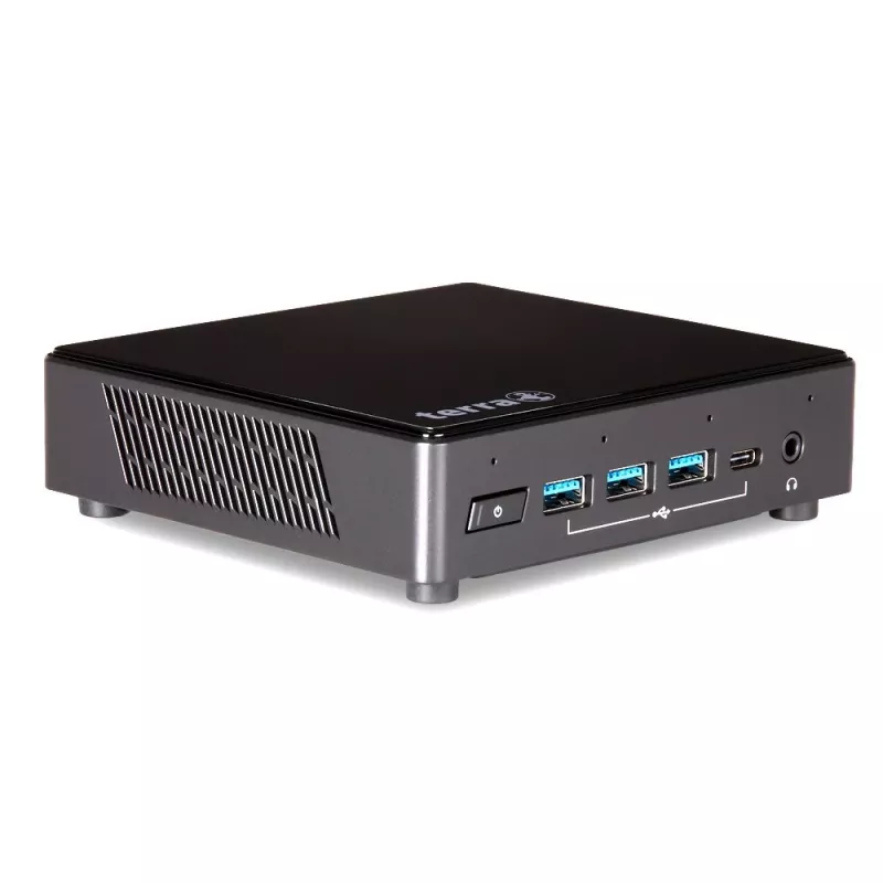 TERRA PC-Micro 3100 Silent Greenline Intel® Celeron® N5100 8 GB DDR4-SDRAM 240 GB SSD Windows 11 Pro Micro PC čierny