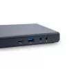 TERRA 1480374 Dokovacia stanica/port replikátor pre notebook Káblové pripojenie USB 3.2 Gen 1 (3.1 Gen 1) Type-C čierna
